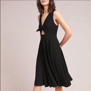 Anthropologie black dress
